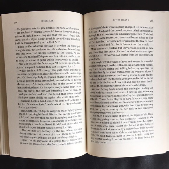 Entry Island by Peter May - Hardcover novel - Picture 6 of 7